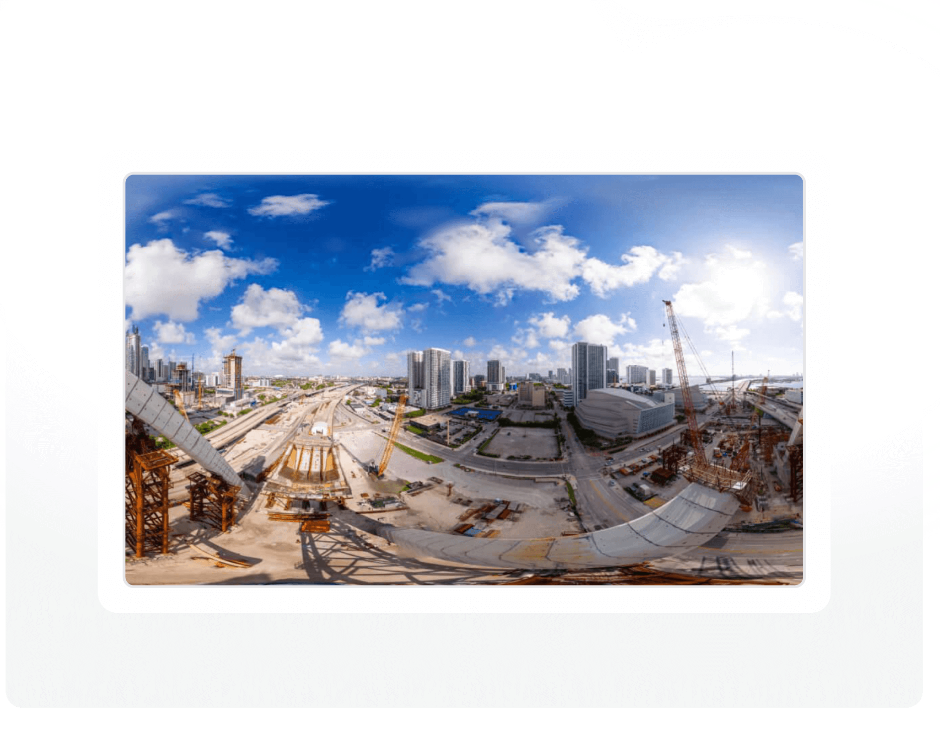 Aerial surveys 360 view